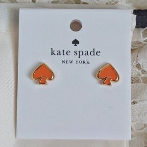 New Kate Spade Everyday Spade Enamel Studs Earrings with Dust Bag O0RU3069 $49